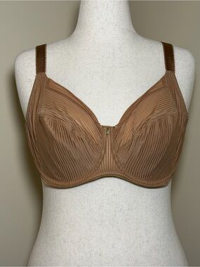 Fantasie Fusion Underwire Full Cup Side Support Bra 38DDD Beige Nude FL3091
